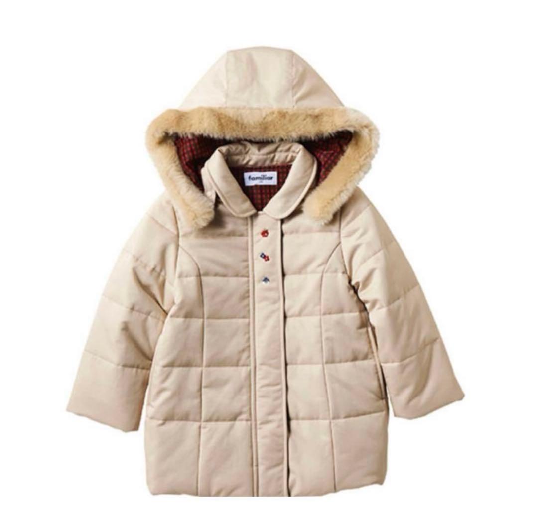 【新品】familiar 中綿ダウンコート