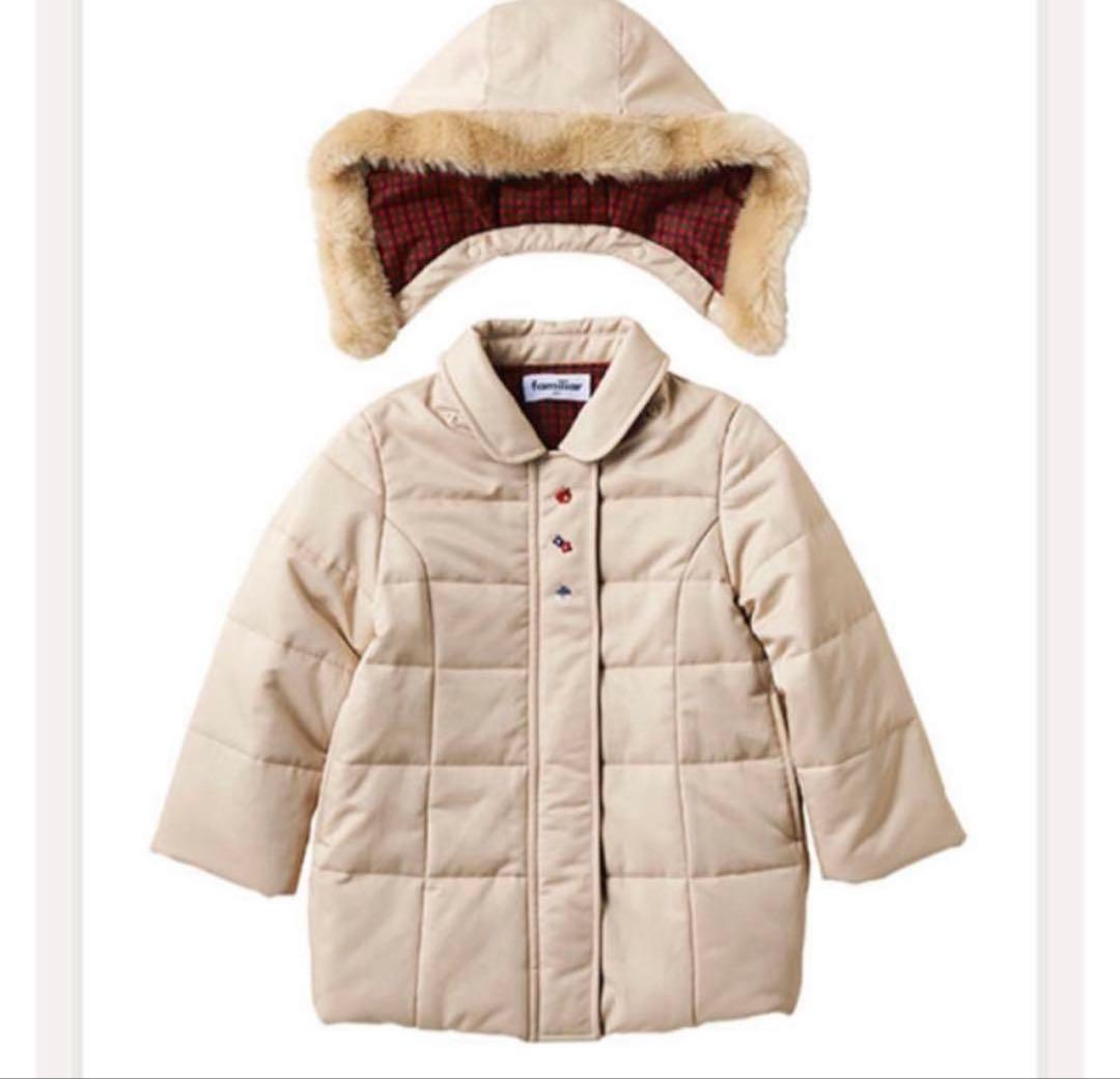 【新品】familiar 中綿ダウンコート