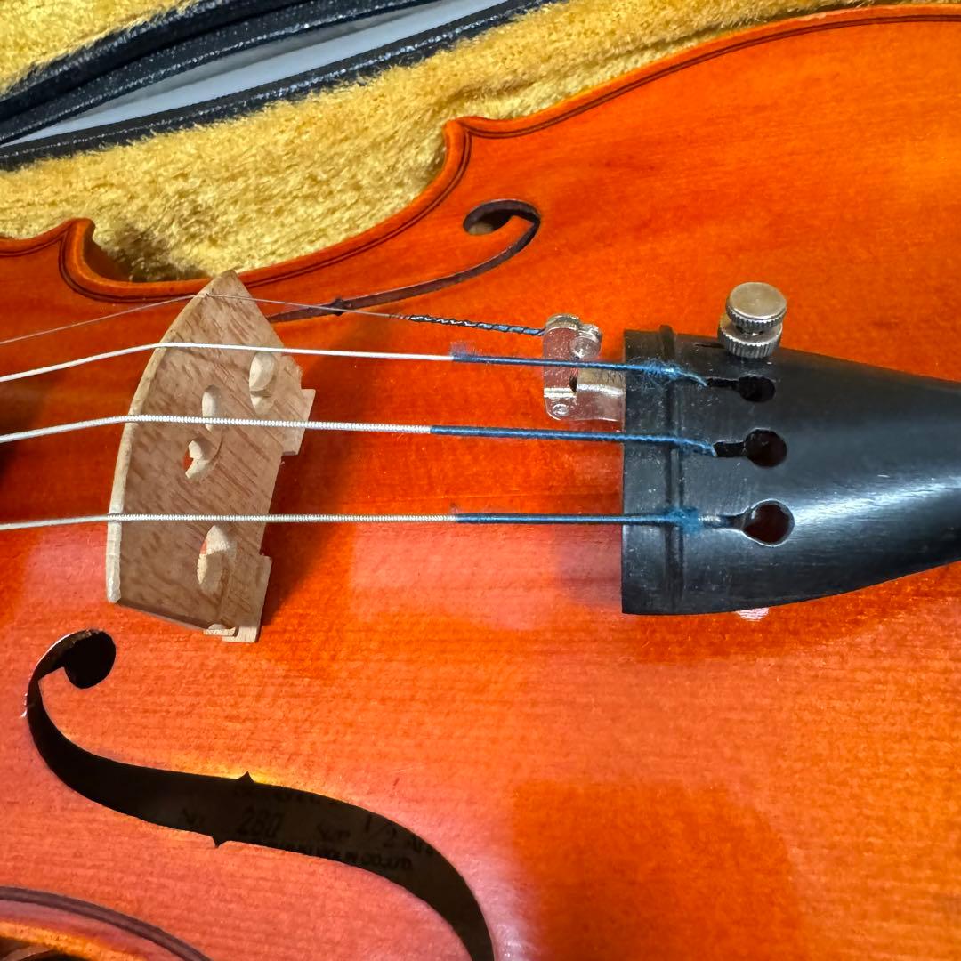 【中古美品】1/2サイズ No.280 SUZUKI スズキ バイオリン 80