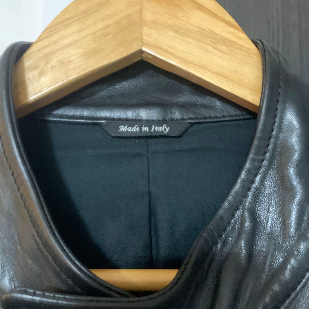 Martin Margiela マルジェラ 八の字ライダース 09AW ブラック