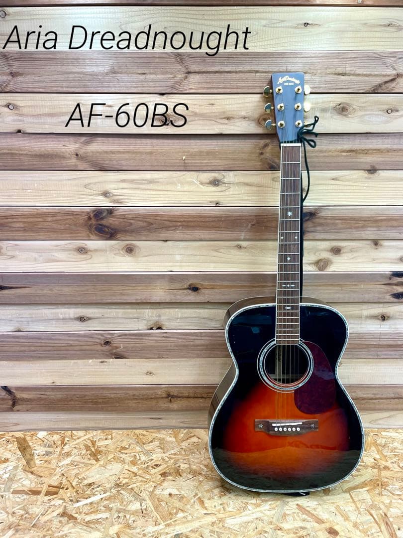 ARIA アリア Dreadnought AF-60BS アコースティックギター