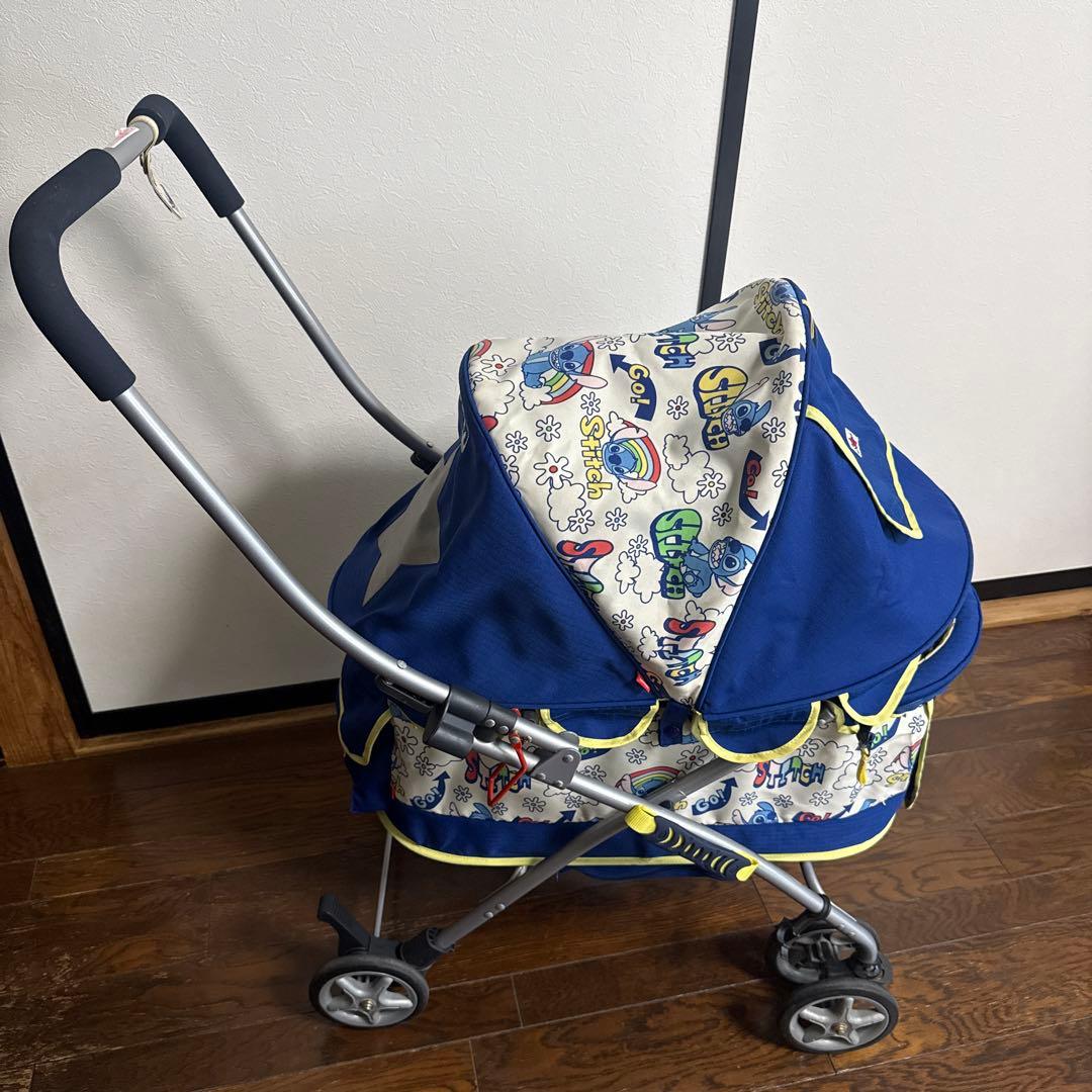 ペットバギーカー ペットカート スティッチ ペットパラダイス ディズニー 犬