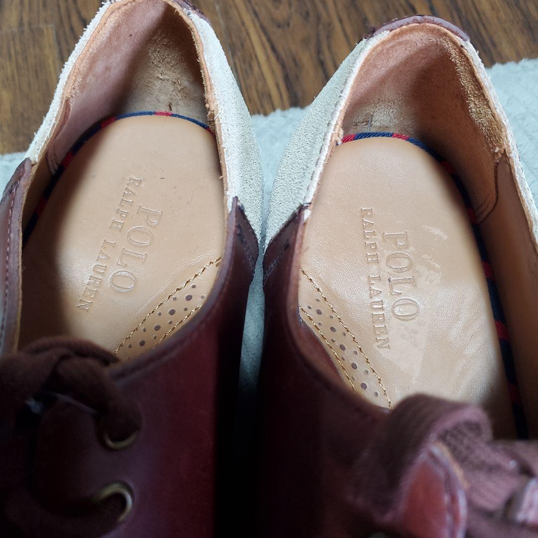 ★POLO RALPH LAUREN サドルシューズ　サイズ9D