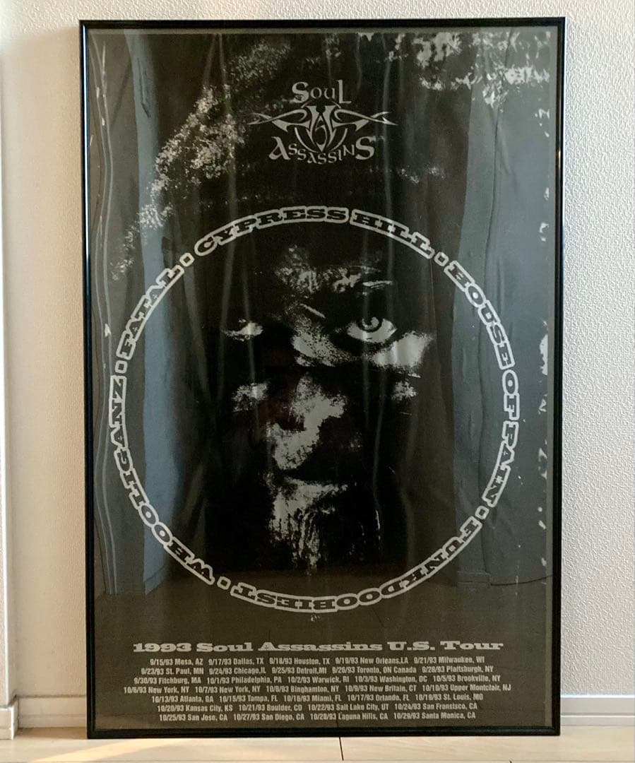 1993 Soul Assassins US Tour Poster 当時物