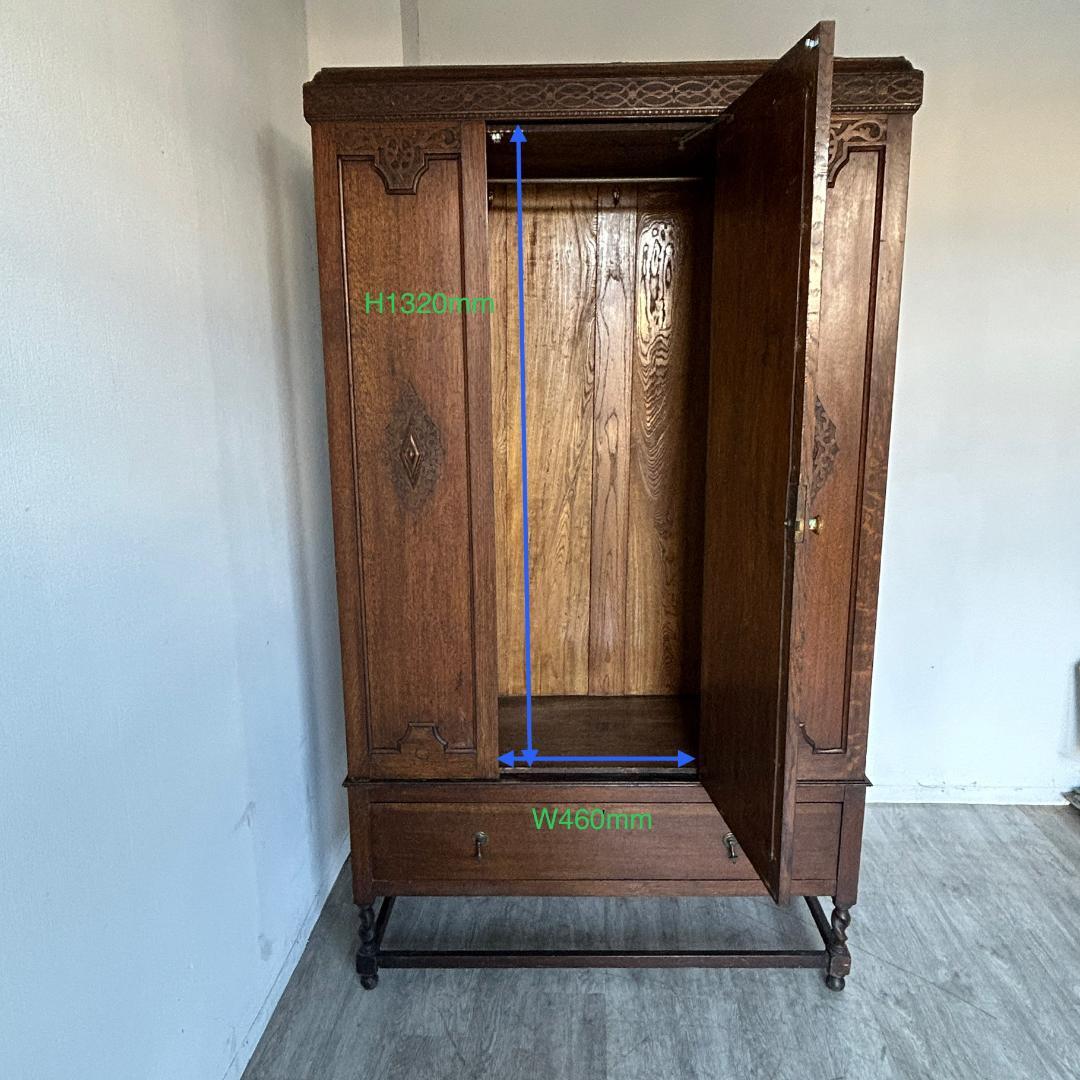 イギリス アンティーク家具 ワードローブ 1930年頃 867A