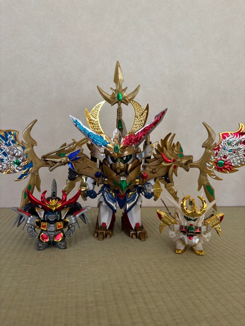 超SD戦国伝 武神輝羅鋼 輝神大将軍獅龍凰+おまけ