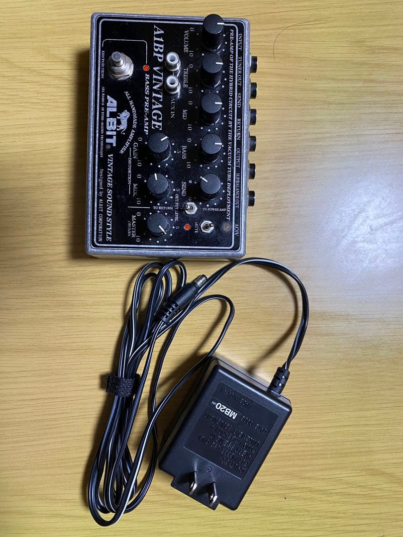 ALBIT A1BP VINTAGE ベースプリアンプ
