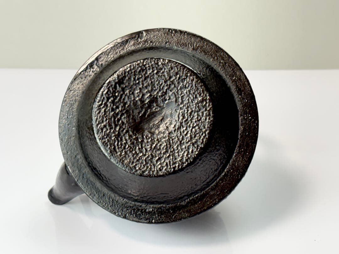 【未使用】南部鉄器 鉄瓶 霰紋 桜紋3点まとめ T−501