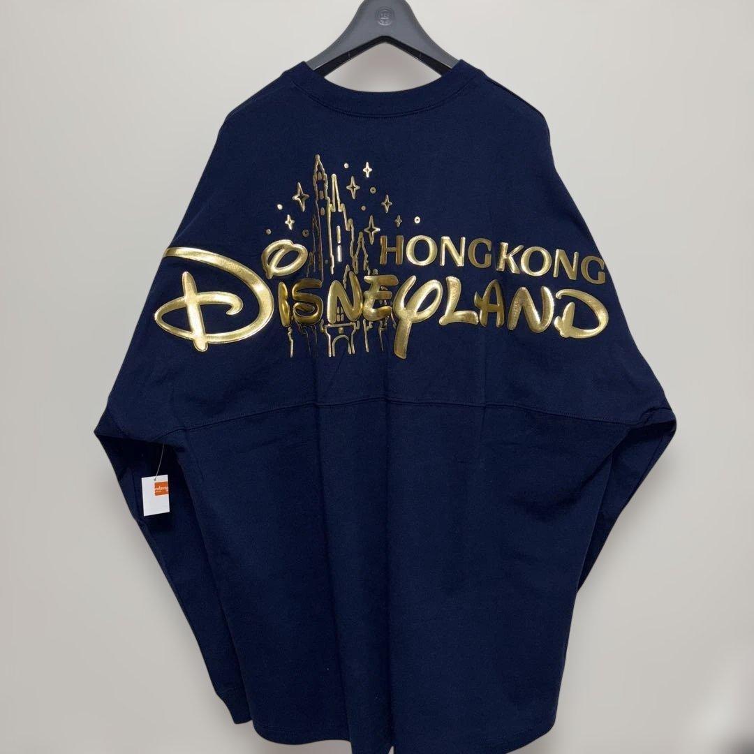 【タグ付】スピリットジャージ　香港ディズニーランド　XL ネイビー　スピジャ