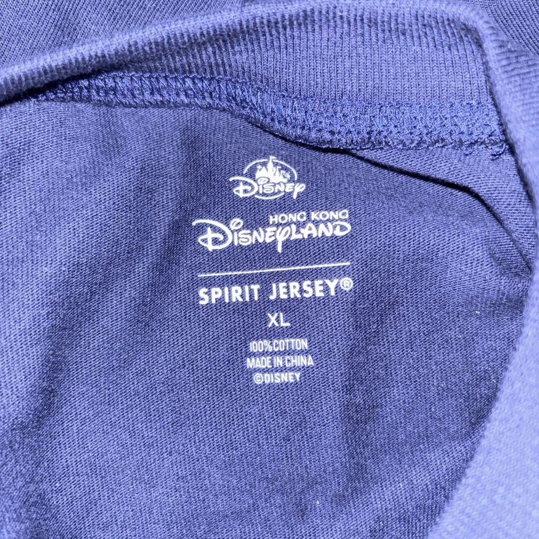【タグ付】スピリットジャージ　香港ディズニーランド　XL ネイビー　スピジャ