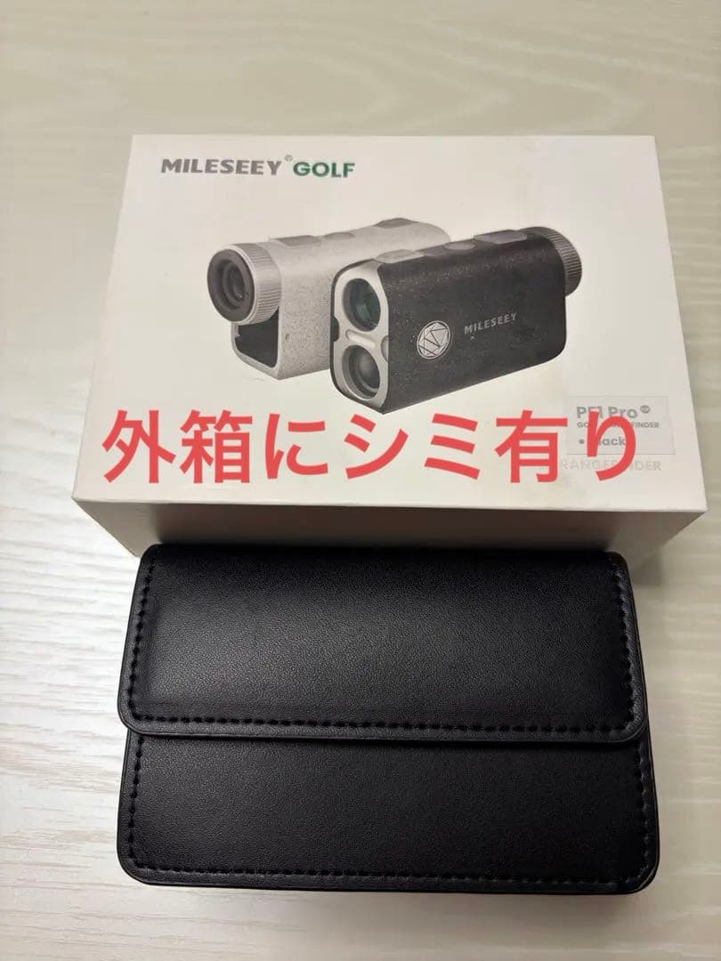 MiLESEEY ゴルフ レーザー距離計 PF1 Pro OLED 赤緑色字