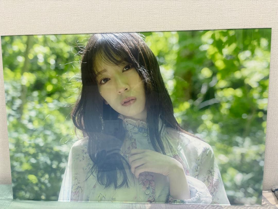 金村美玖 写真展 みとめる 直筆サイン入り アクリルパネル