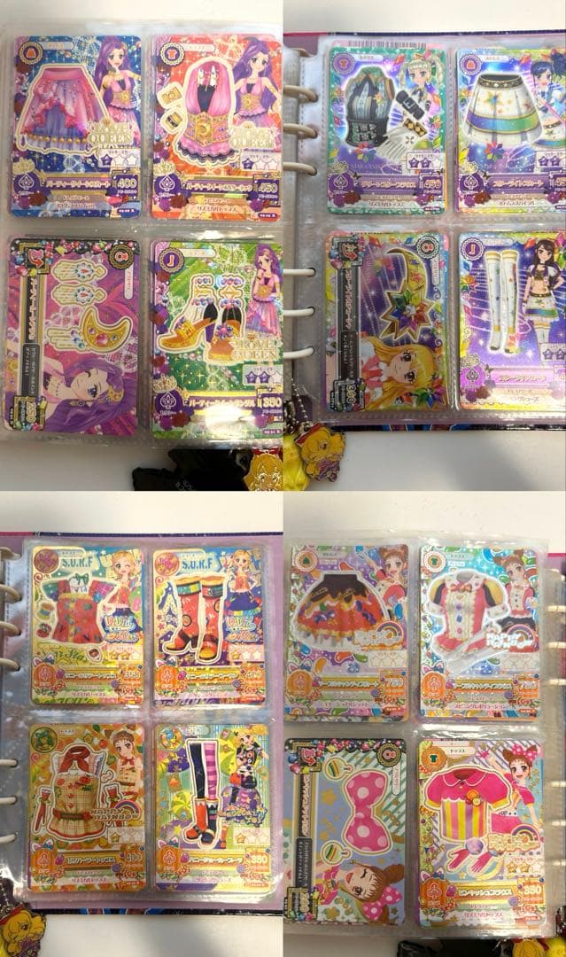 アイカツ カード バインダー オーロラキスコーデ スコーピオンコーデ まとめ売り