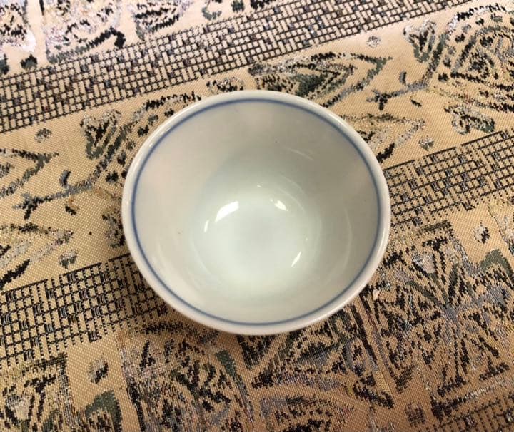 煎茶碗　時代 五客　合わせ箱入