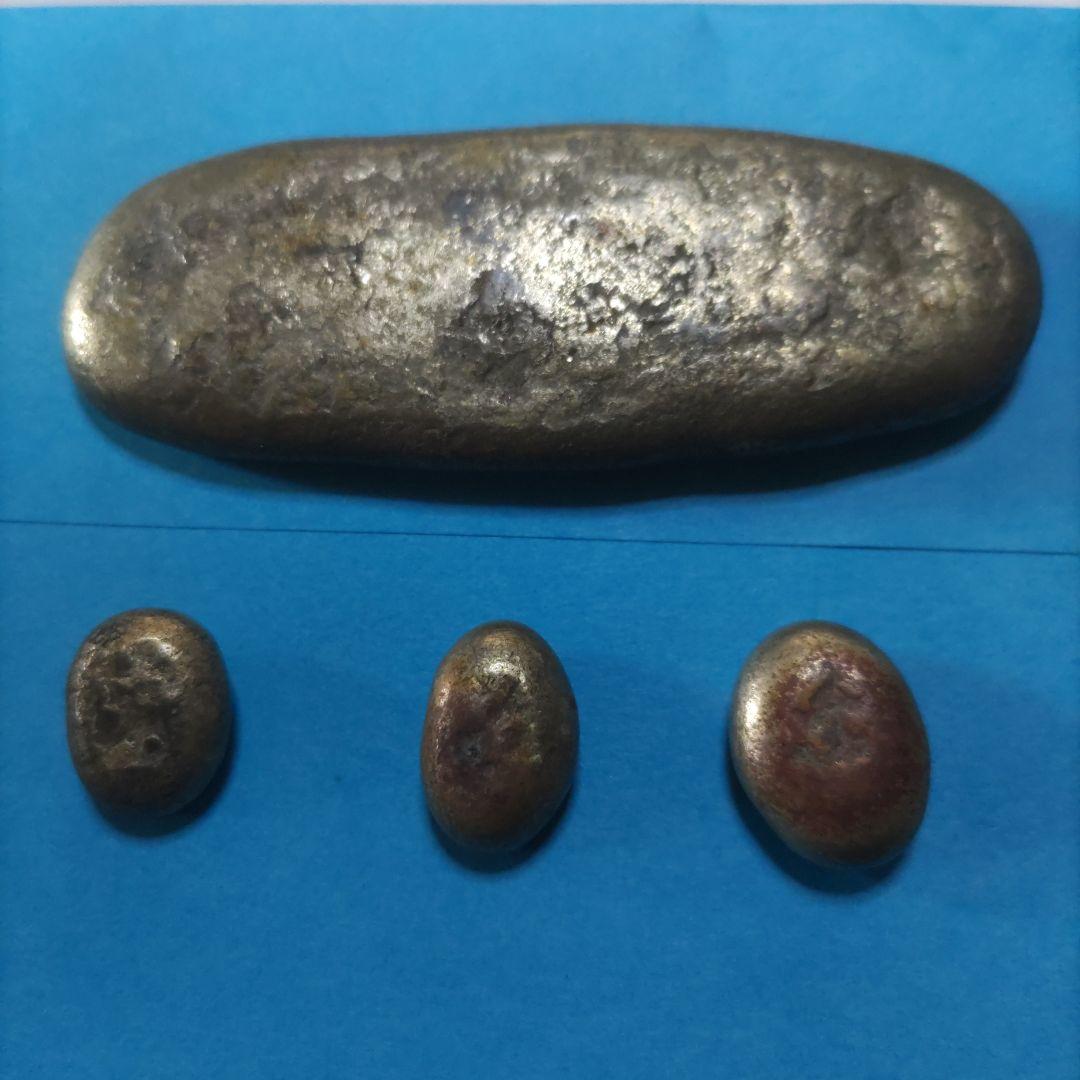 T*S様 秤量貨幣　安政丁銀　豆板銀　４個まとめて