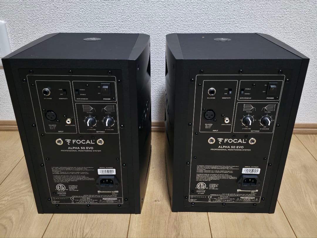 FOCAL Alpha 50 Evo ペア✨️i保証付き✨️