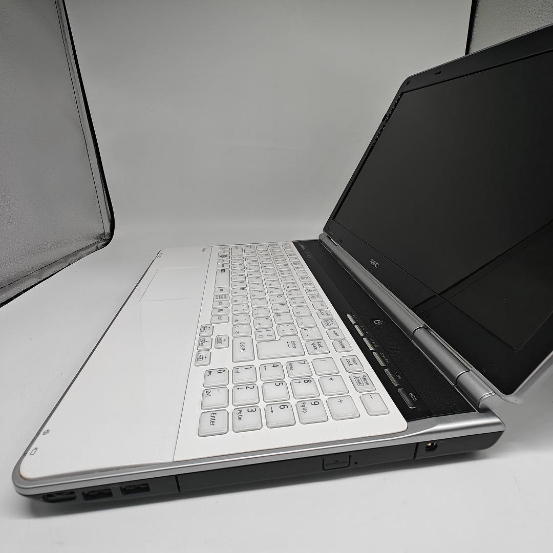 【NEC】爆速i7 SSD256GB 8GB ホワイト オフィス付きノートPC