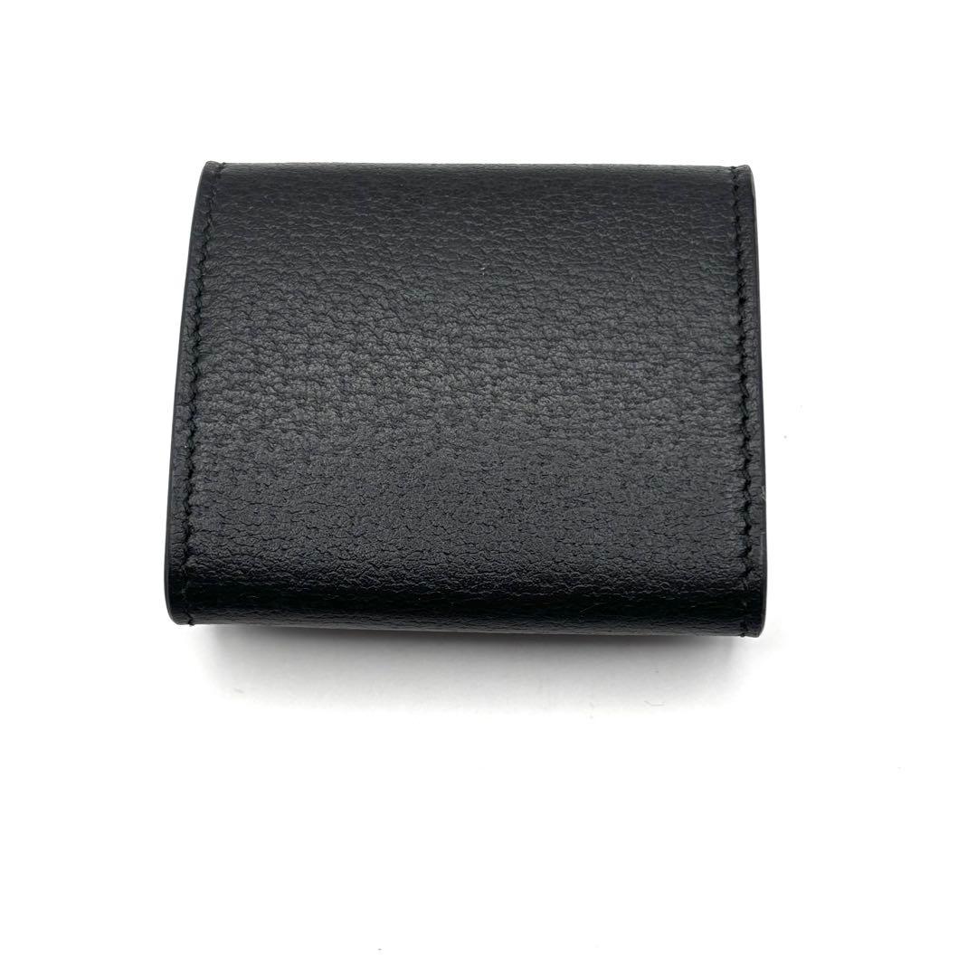 美品 グッチ ケース マーモント GG ゴールド ブラック レザー