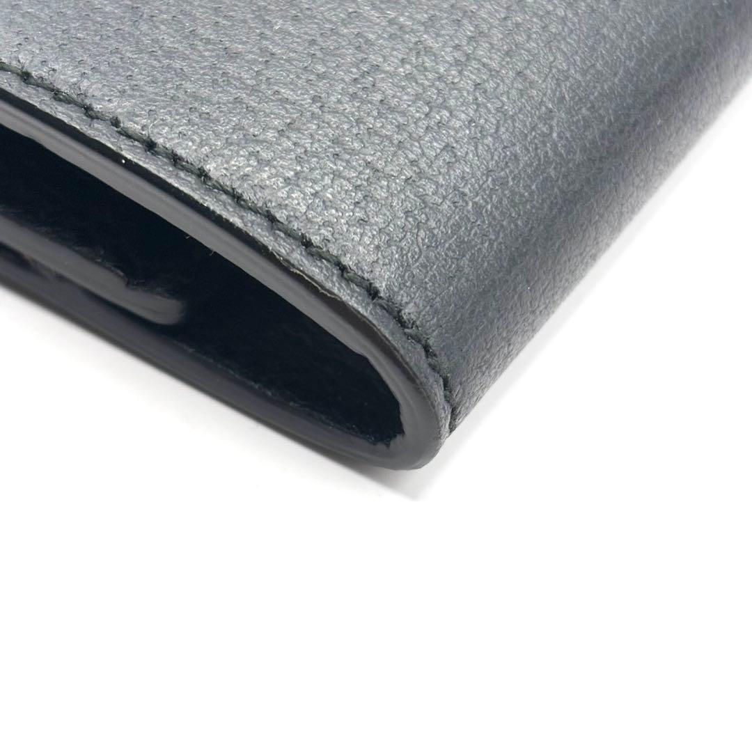 美品 グッチ ケース マーモント GG ゴールド ブラック レザー