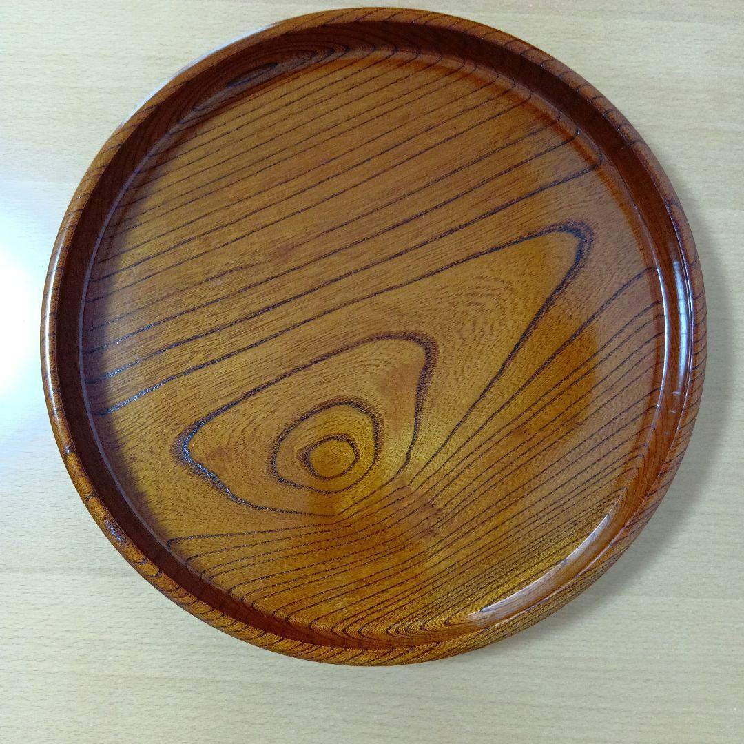 【未使用 】伝統工芸品 欅(けやき) くりぬき 茶びつ 天然うるし仕上げ