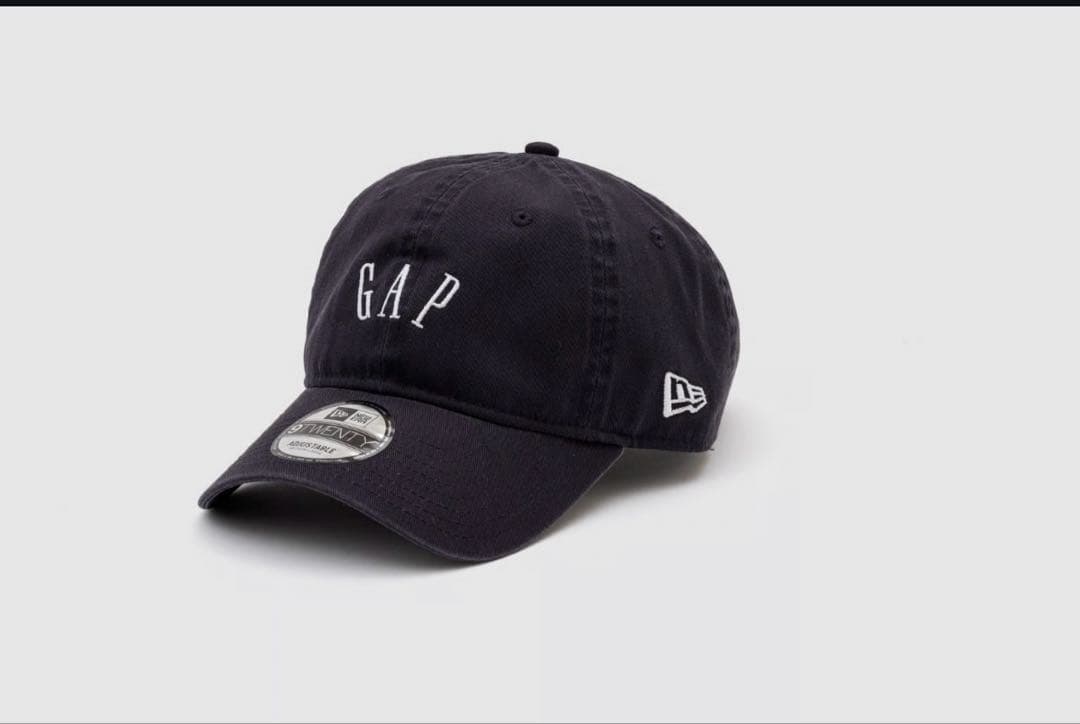 新品 限定コラボ GAP×NEW ERA キャップ ネイビー