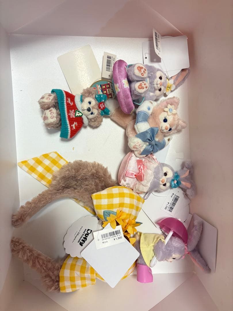 ディズニーシー　クッキーアン　シェリーメイ　ステラルー　ぬいぐるみ　リーナベル