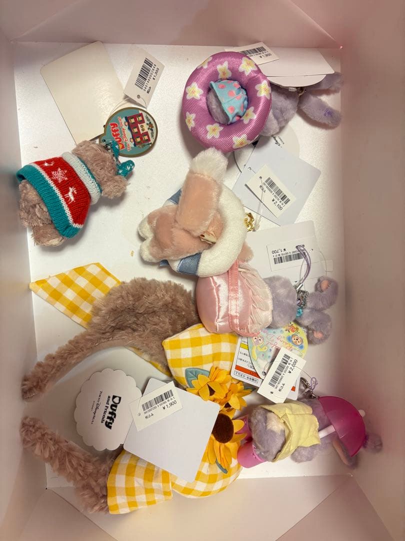 ディズニーシー　クッキーアン　シェリーメイ　ステラルー　ぬいぐるみ　リーナベル