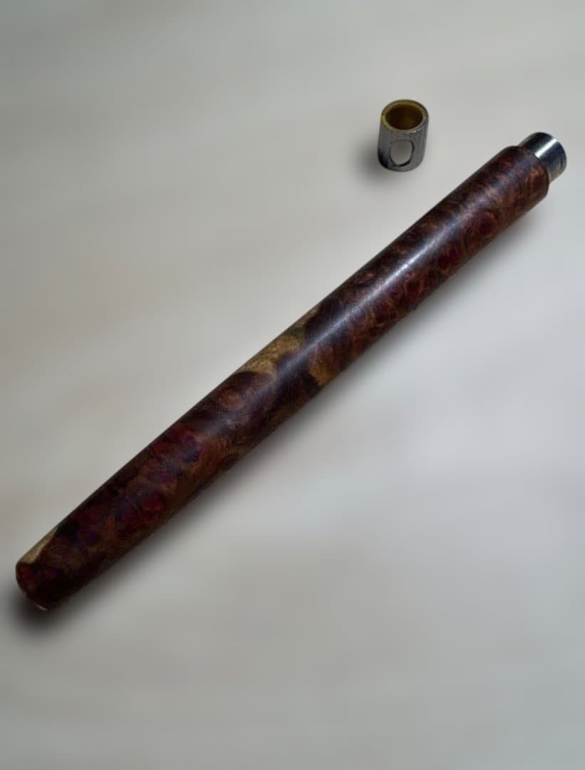 バハギア pg5カスタム 軸と高度表示窓 極上本花梨瘤杢紅白