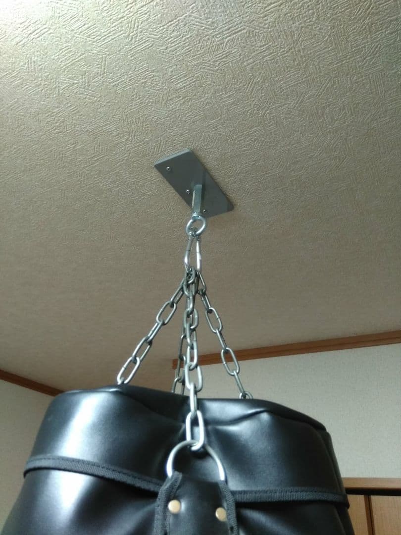 ク*ノ様 引き取り限定　サンドバッグ　黒　レーザー　中古