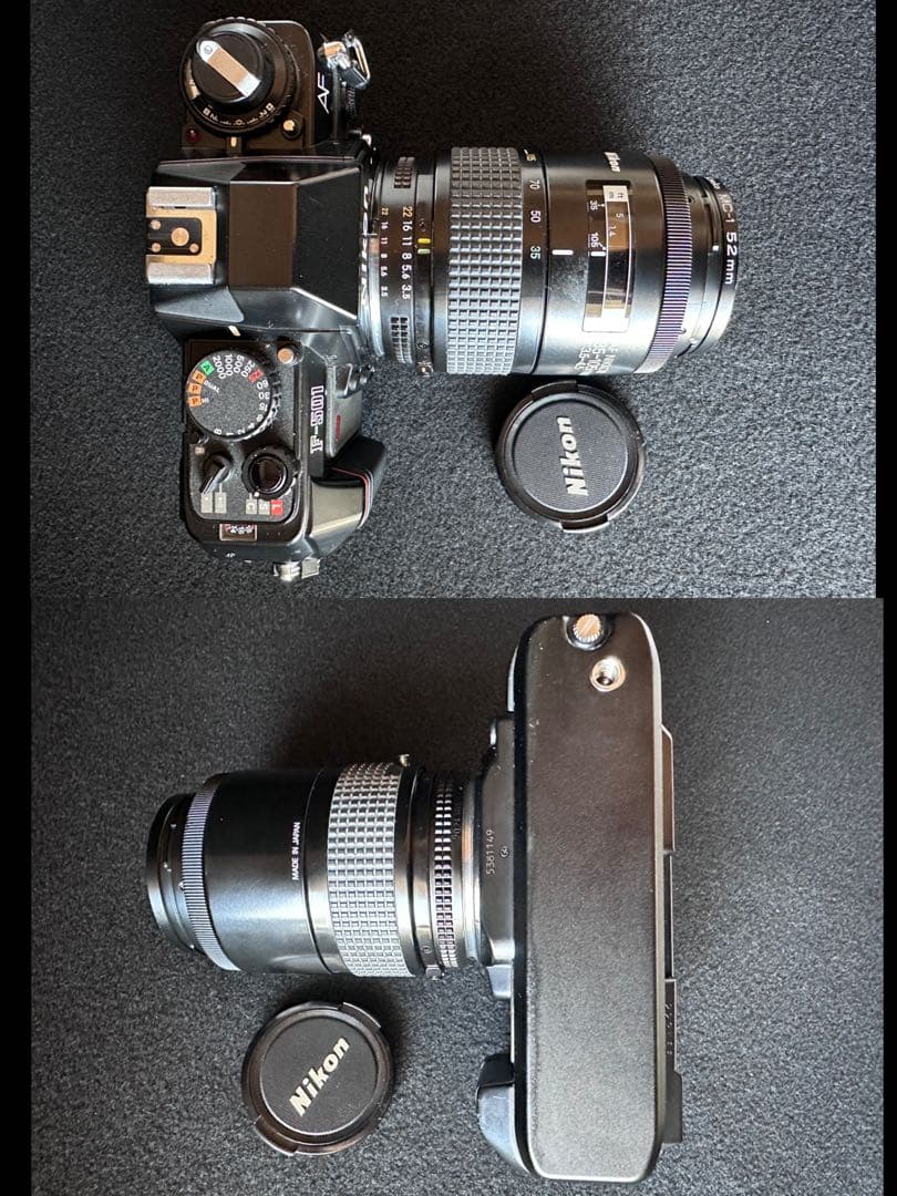フィルムカメラ Nikon F-501 AF Nikkor 35-105mm1:3.5-4.5B