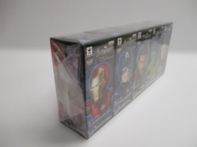アベンジャーズ ワールドコレクタブルフィギュア　５種