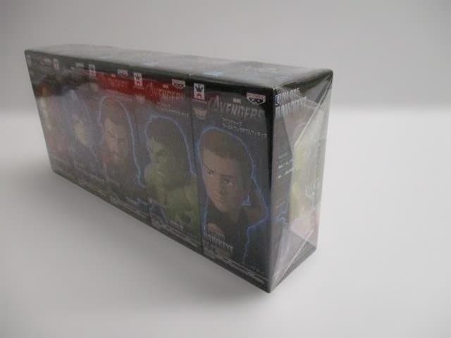 アベンジャーズ ワールドコレクタブルフィギュア　５種