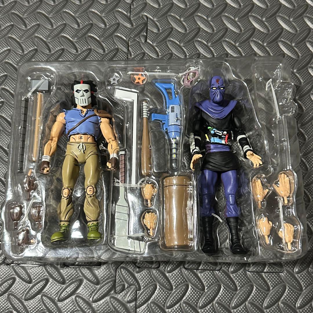 NECA TMNTケイシー・ジョーンズ&フットソルジャー