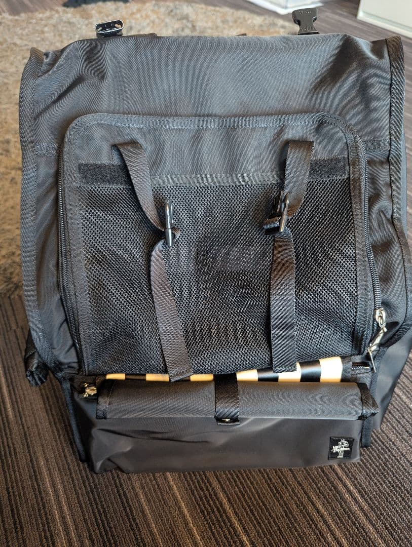 Mr.BACKMAN　ペットリュック 小　黒