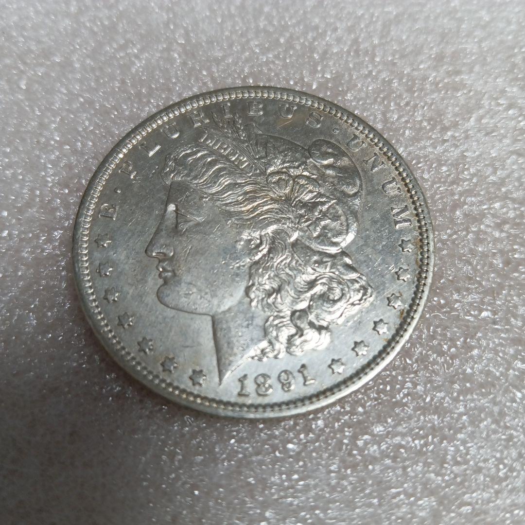 1891年 「モルガンダラー銀貨」VF　ミントマークS