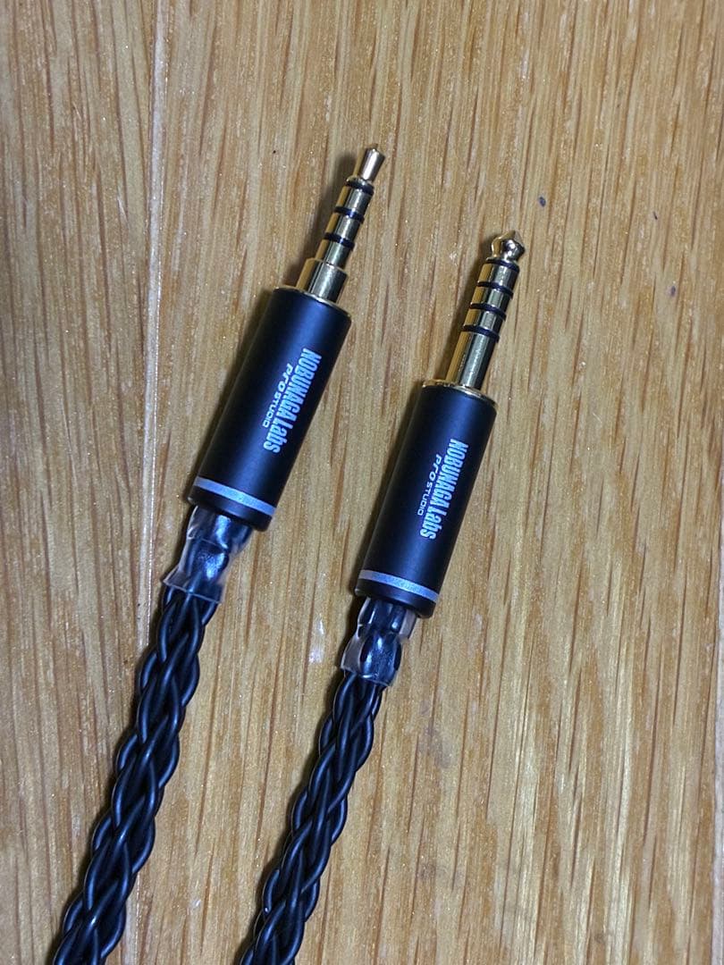 NOBUNAGA Labs 黒龍 ヘッドホンケーブル