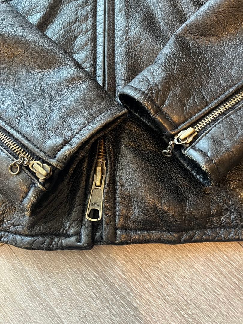 AVIREX-6141052レザージャケット サイズ表記40 Lサイズ