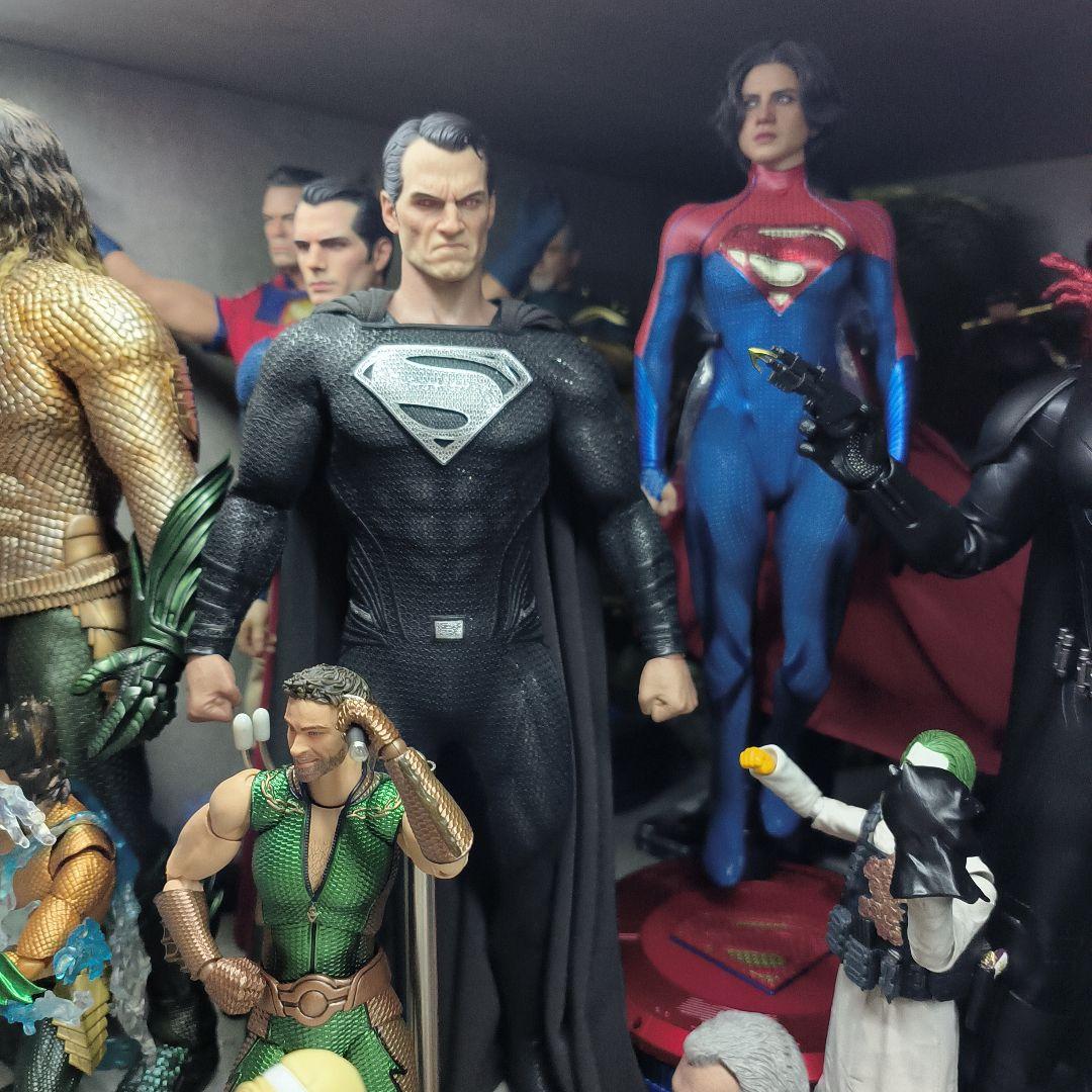 ホットトイズTMS038 スナイダーカットスーパーマン カスタムInartヘッド