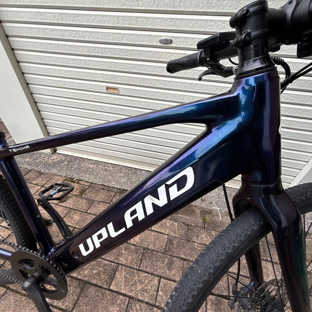 TOTEM Upland 電動アシスト自転車 fitness 700C 青紫色