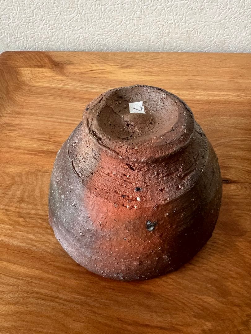 伊部　小服茶碗　金重巌