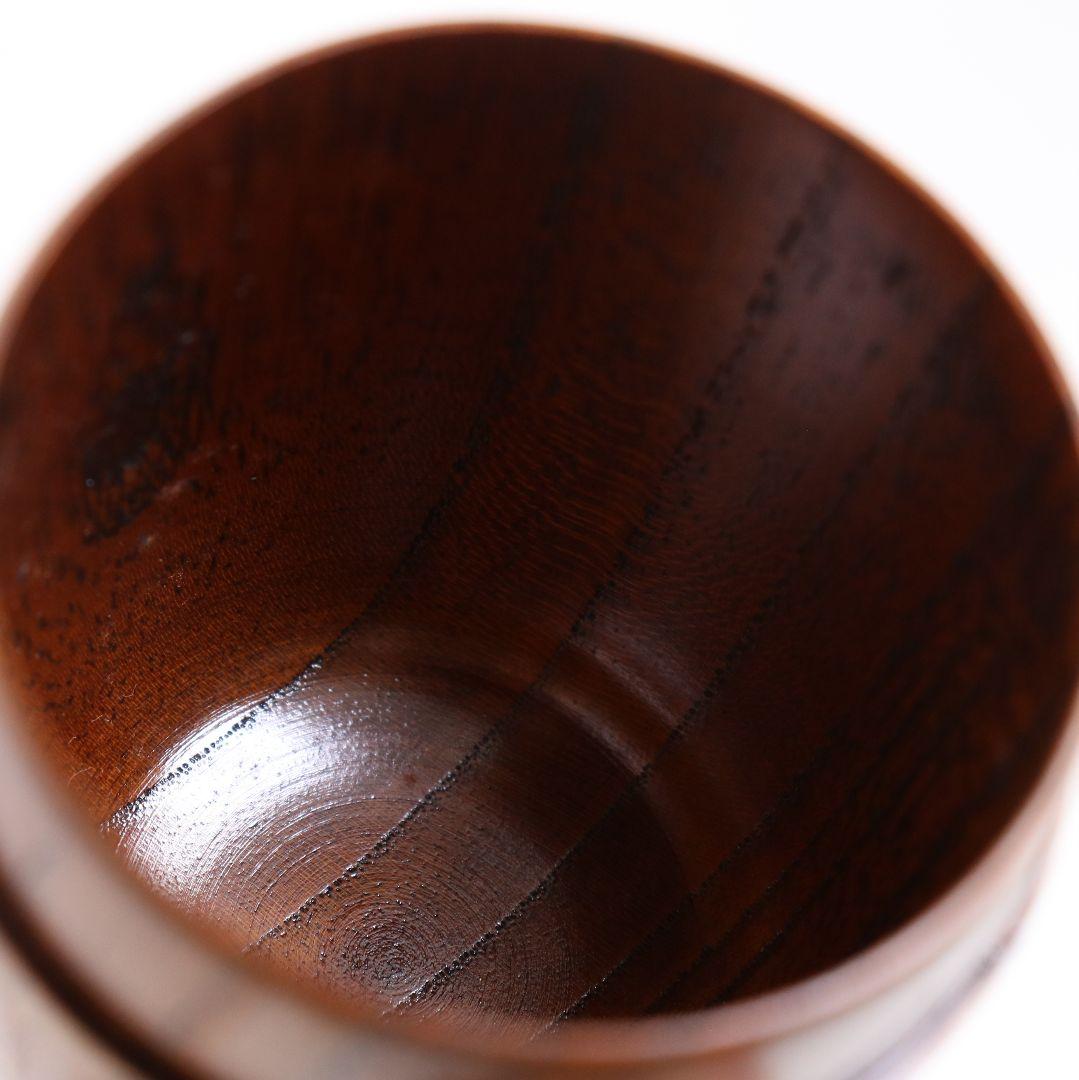 多田桂寛作 虫蒔絵 欅中棗 茶道具 共箱共布　V808