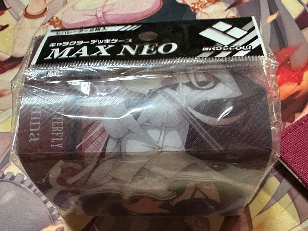 ゆずソフト 合皮製デッキケースW 喫茶ステラと死神の蝶 「明月栞那」