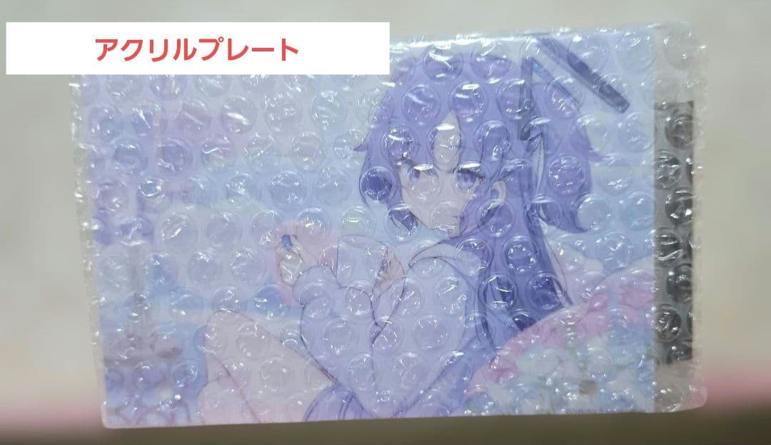 新品 ブルアカ ユウカ ASMRイヤホン クリアファイル、アクリルプレートセット