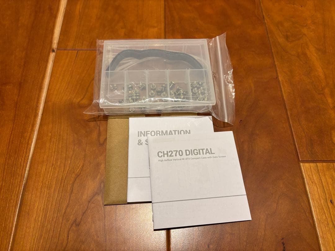 deepcool CH270 DIGITAL WH MicroATXケース