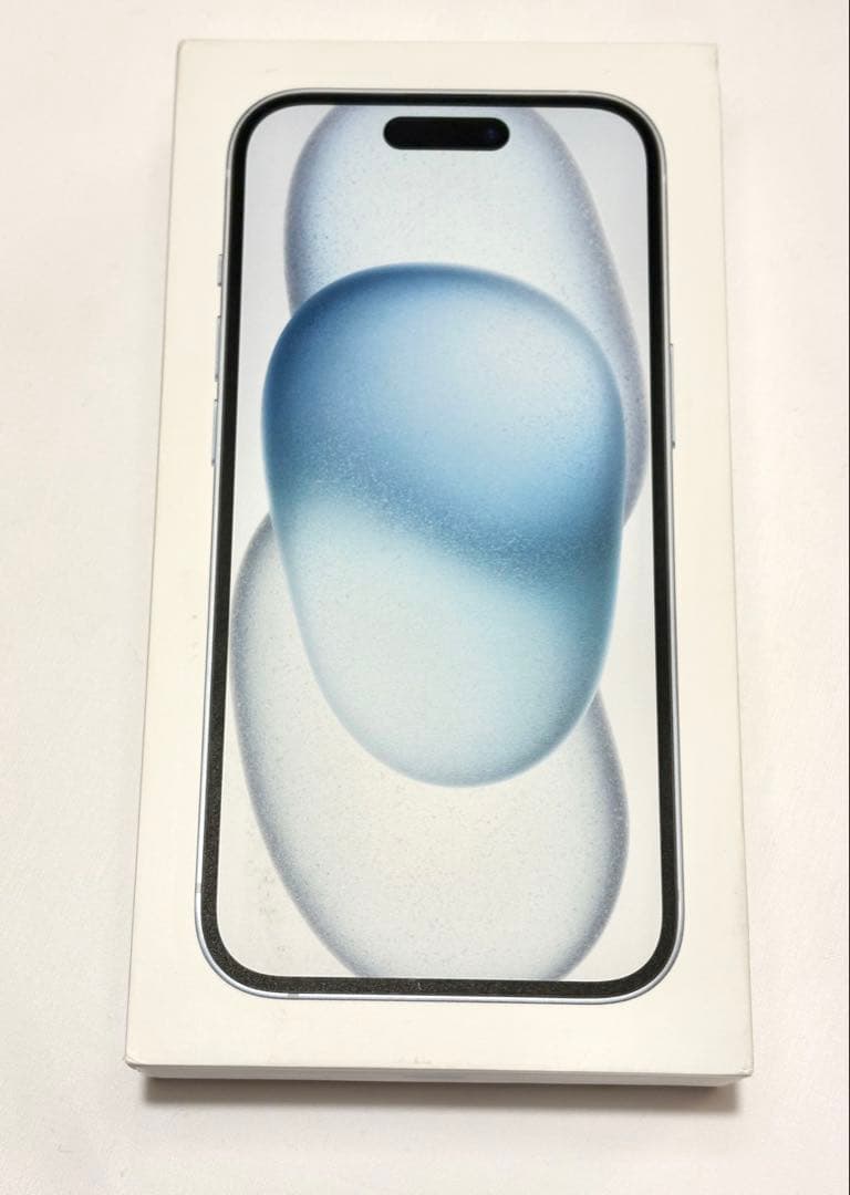 【美品】iPhone15 128GB ブルー