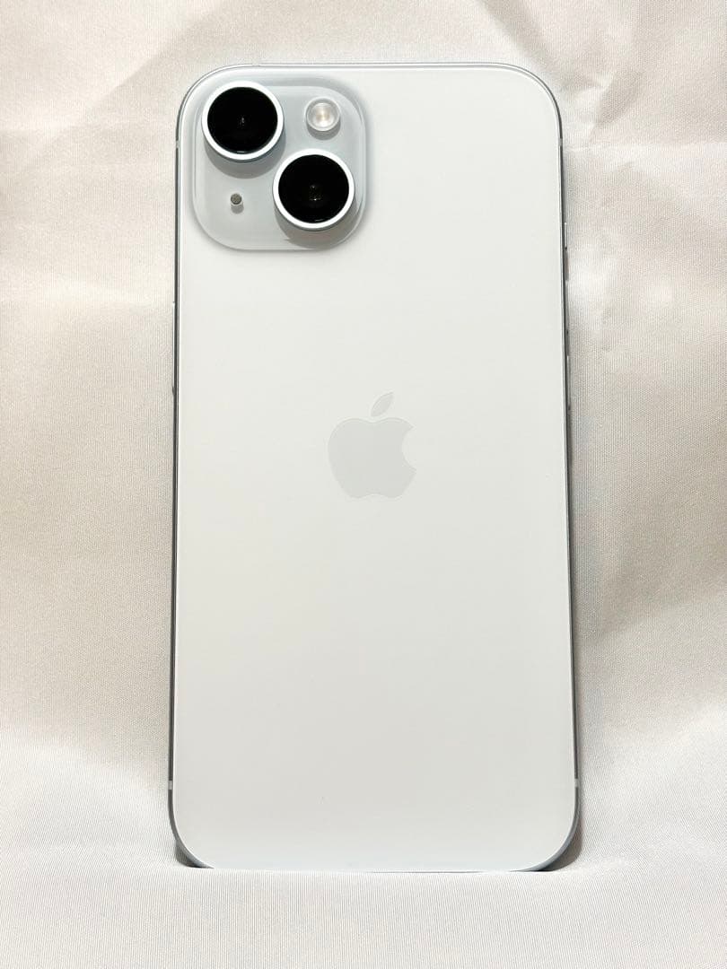 【美品】iPhone15 128GB ブルー