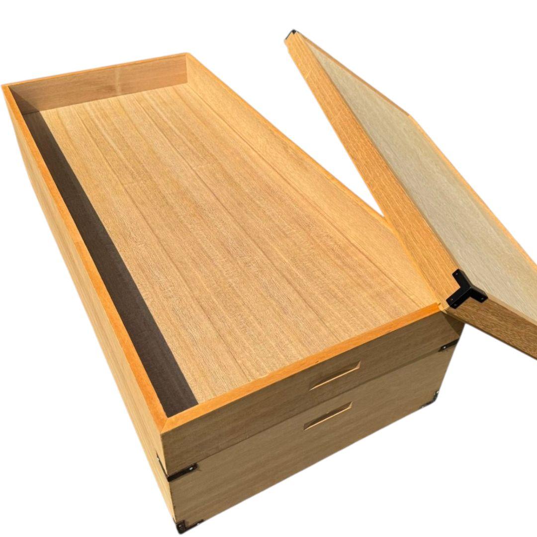 【希少】桐の衣装箱 2個セット 着物 和服 桐たんす 桐箪笥 昭和 レトロ