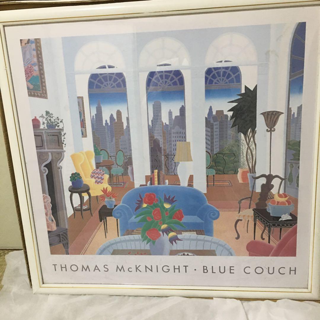 マックナイト　ポスター額縁付き