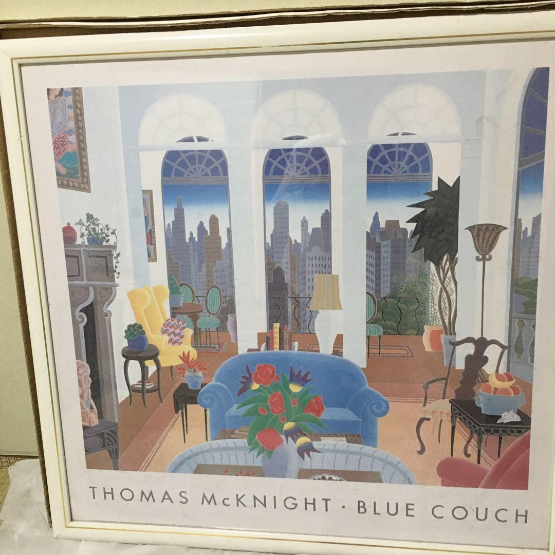 マックナイト　ポスター額縁付き