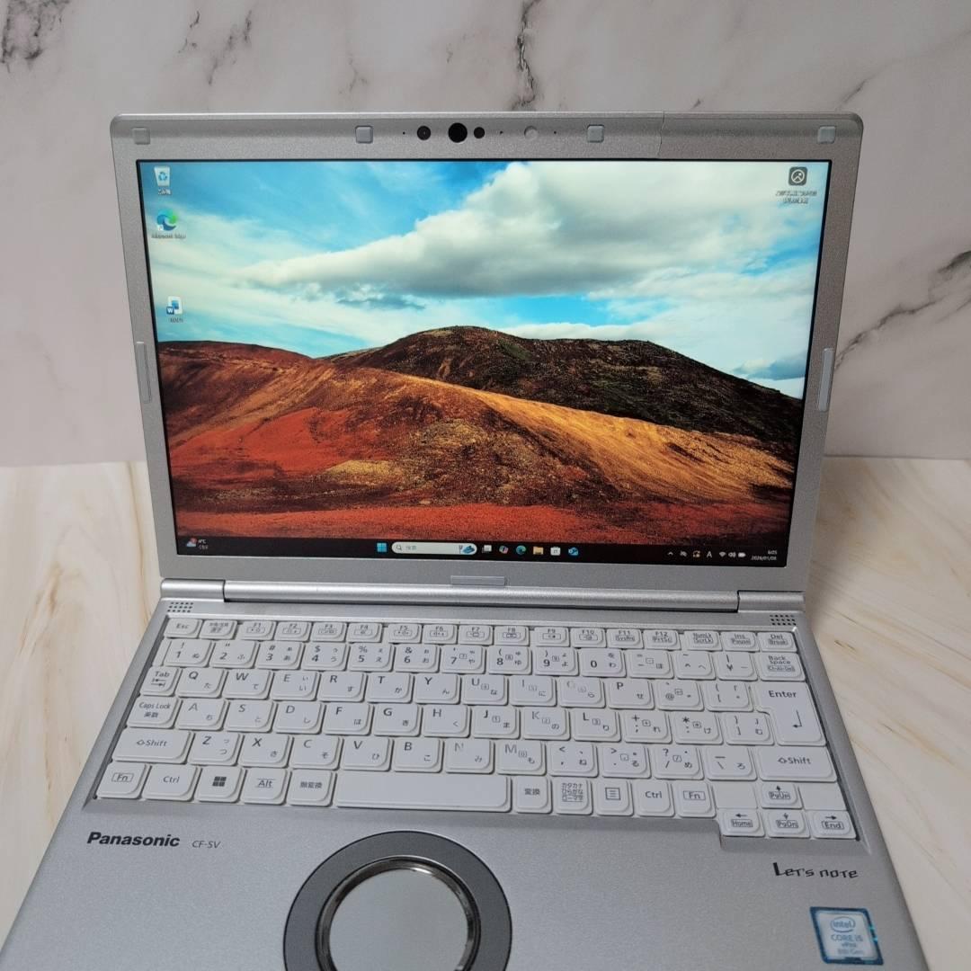 【傷あり】パナソニック Win11/i5/8GB/SSD256GB/オフィス